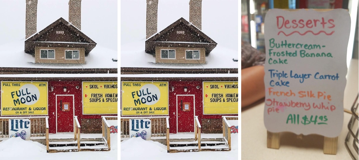 Full Moon Menu